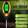 4 In 1 LCD Digital PH Tester Soil Water Moisture Light Temperature Test Meter US