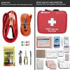 QUADKIT ATV Emergency Kit (106 Essential Items) for ATV;  UTV;  SxS;  4 Wheelers;  Quads;  Side by Sides;  4x4s;  Off-Road | 4-in-1 Kit: Auto Kit;  Fi