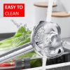 5 Core Handheld Blender, Electric Hand Blender 8-Speed 500W, Immersion Hand Held Blender Stick with Food Grade Stainless Steel Blades for Perfect Smoo